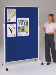 Height Adjustable Mobile Noticeboards